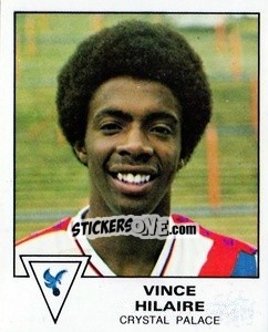 Cromo Vince Hilaire - UK Football 1979-1980 - Panini