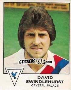 Cromo David Swindlehurst - UK Football 1979-1980 - Panini