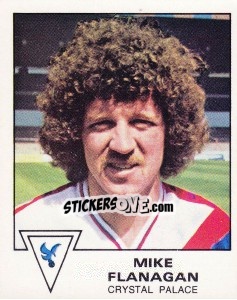 Figurina Mike Flanagan - UK Football 1979-1980 - Panini