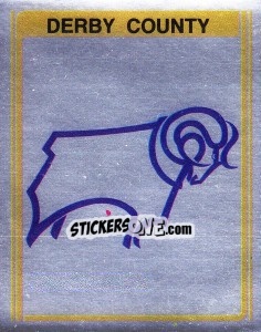 Sticker Derby County Club Badge - UK Football 1979-1980 - Panini