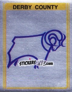 Sticker Derby County Club Badge