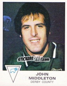 Cromo John Middleton - UK Football 1979-1980 n. 123 - Panini