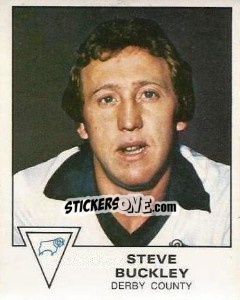 Figurina Steve Buckley - UK Football 1979-1980 - Panini