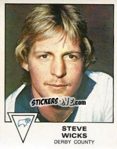 Sticker Steve Wicks - UK Football 1979-1980 - Panini