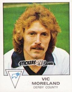 Cromo Vic Moreland - UK Football 1979-1980 - Panini