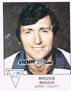 Sticker Bruce Rioch - UK Football 1979-1980 n. 129 - Panini