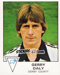 Sticker Gerry Daly - UK Football 1979-1980 - Panini