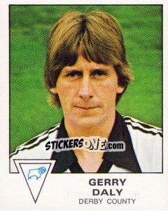 Sticker Gerry Daly - UK Football 1979-1980 n. 131 - Panini