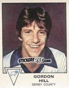 Cromo Gordon Hill - UK Football 1979-1980 - Panini