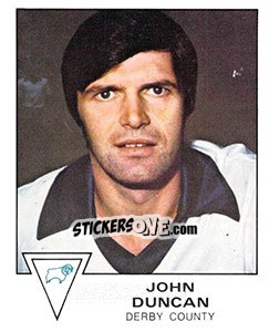 Cromo John Duncan - UK Football 1979-1980 n. 136 - Panini