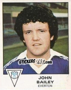 Sticker John Bailey - UK Football 1979-1980 - Panini