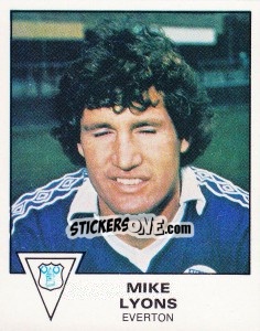 Cromo Mike Lyons - UK Football 1979-1980 n. 143 - Panini