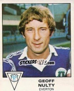Sticker Geoff Nulty - UK Football 1979-1980 n. 147 - Panini