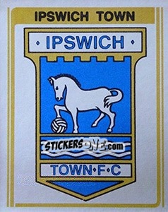 Sticker Ipswich Town Club Badge - UK Football 1979-1980 n. 154 - Panini