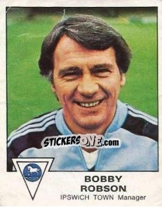 Cromo Bobby Robson - UK Football 1979-1980 - Panini