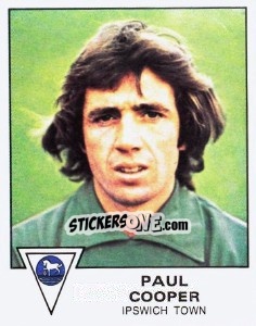 Sticker Paul Cooper - UK Football 1979-1980 - Panini