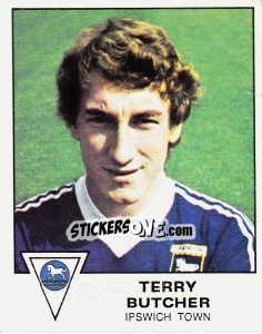 Sticker Terry Butcher - UK Football 1979-1980 n. 159 - Panini