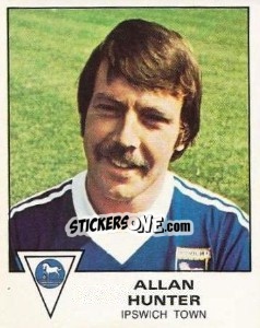 Figurina Allan Hunter - UK Football 1979-1980 - Panini