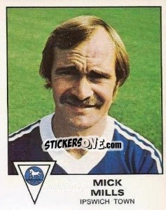 Cromo Mick Mills - UK Football 1979-1980 - Panini