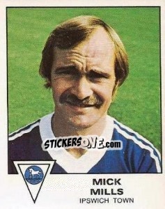 Sticker Mick Mills - UK Football 1979-1980 n. 162 - Panini