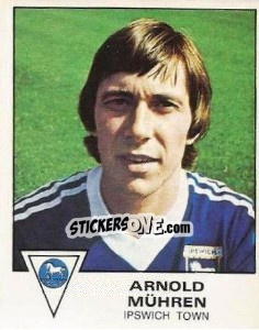 Sticker Arnold Muhren - UK Football 1979-1980 n. 164 - Panini