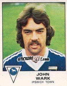 Sticker John Wark - UK Football 1979-1980 n. 166 - Panini