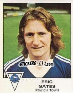 Figurina Eric Gates - UK Football 1979-1980 - Panini