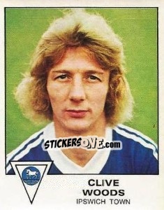 Sticker Clive Woods - UK Football 1979-1980 n. 168 - Panini