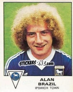 Cromo Alan Brazil - UK Football 1979-1980 - Panini