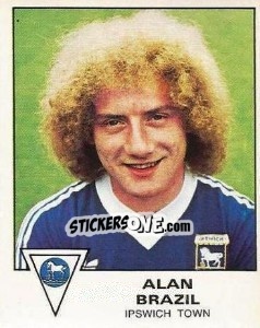 Figurina Alan Brazil - UK Football 1979-1980 - Panini