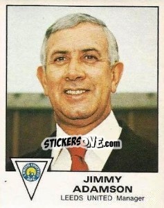 Cromo Jimmy Adamson - UK Football 1979-1980 - Panini