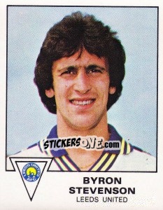 Figurina Byron Stevenson - UK Football 1979-1980 - Panini