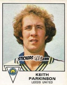 Sticker Keith Parkinson - UK Football 1979-1980 - Panini