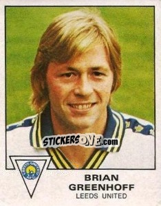 Cromo Briam Greenhoff - UK Football 1979-1980 - Panini