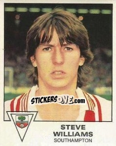 Sticker Steve Williams - UK Football 1979-1980 n. 299 - Panini