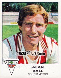 Sticker Alan Ball - UK Football 1979-1980 n. 300 - Panini
