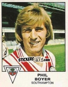 Sticker Phil Boyer - UK Football 1979-1980 - Panini