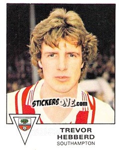 Sticker Trevor Hebberd - UK Football 1979-1980 - Panini