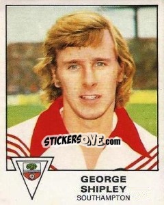 Figurina George Shipley - UK Football 1979-1980 - Panini