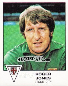 Figurina Roger Jones - UK Football 1979-1980 - Panini