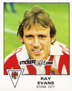 Sticker Ray Evans - UK Football 1979-1980 - Panini