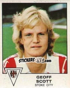 Figurina Geoff Scott - UK Football 1979-1980 - Panini