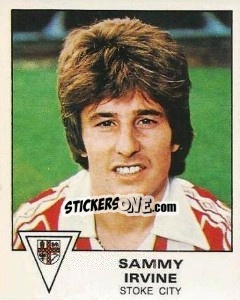 Figurina Sammy Irvine - UK Football 1979-1980 - Panini
