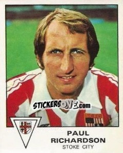 Sticker Paul Richardson - UK Football 1979-1980 - Panini