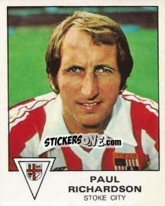 Sticker Paul Richardson - UK Football 1979-1980 n. 317 - Panini