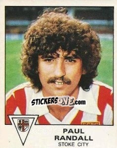 Figurina Paul Randall - UK Football 1979-1980 - Panini