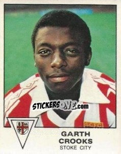 Cromo Garth Crooks - UK Football 1979-1980 - Panini