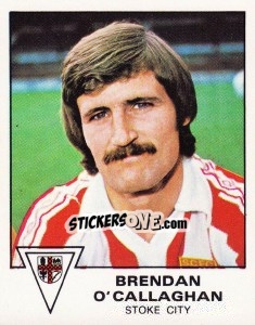 Cromo Brendan O'Callaghan - UK Football 1979-1980 n. 321 - Panini