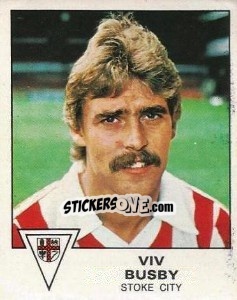 Sticker Viv Busby - UK Football 1979-1980 - Panini