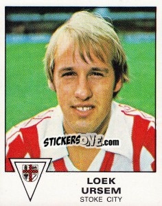 Sticker Loek Ursem - UK Football 1979-1980 n. 323 - Panini